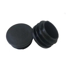 Round Plastic Plug Blanking End Caps Tube Pipe Inserts Seal Bung Black Ø 12~76mm