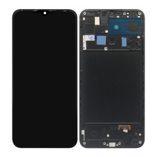 For Samsung Galaxy A20 A205F A205G A205 Display LCD Screen Touch Digitier Frame