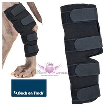Back on Track Sprunggelenkschoner für Hunde bei Verletzungen Arthrose schwarz