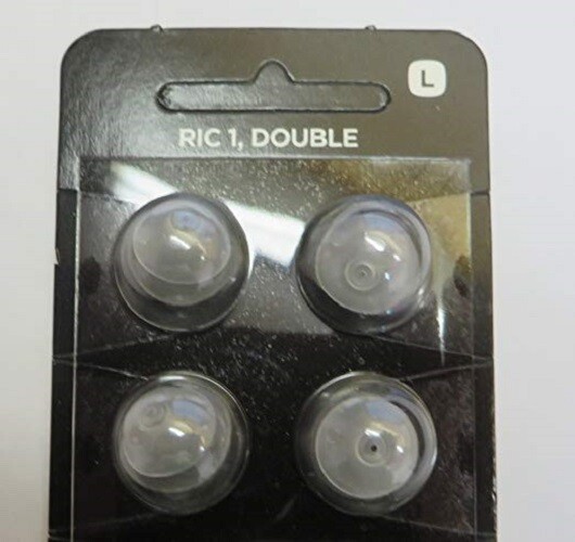 Widex hearing aid DOMES Pick Your Size, New 10 domes RIC 1, DOUBLE