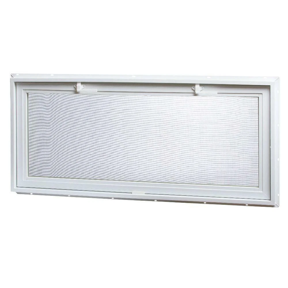 VidaXL Basement Window RISOR 90x50 Cm Tilt&Turn DIN Left White Egress Window On