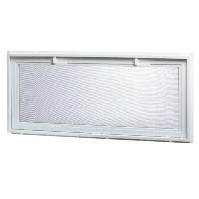 TAFCO WINDOWS Large Hopper Ranch Vinyl Window 46.25 in. x 21 in. Welded Sash