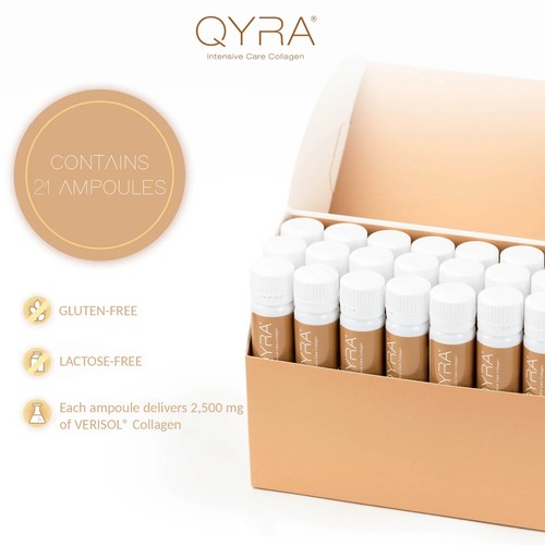 QYRA Intensive Care Collagen Drink Skin Firming & Anti-Aging Beauty Ampoules x2 - Picture 3 of 8