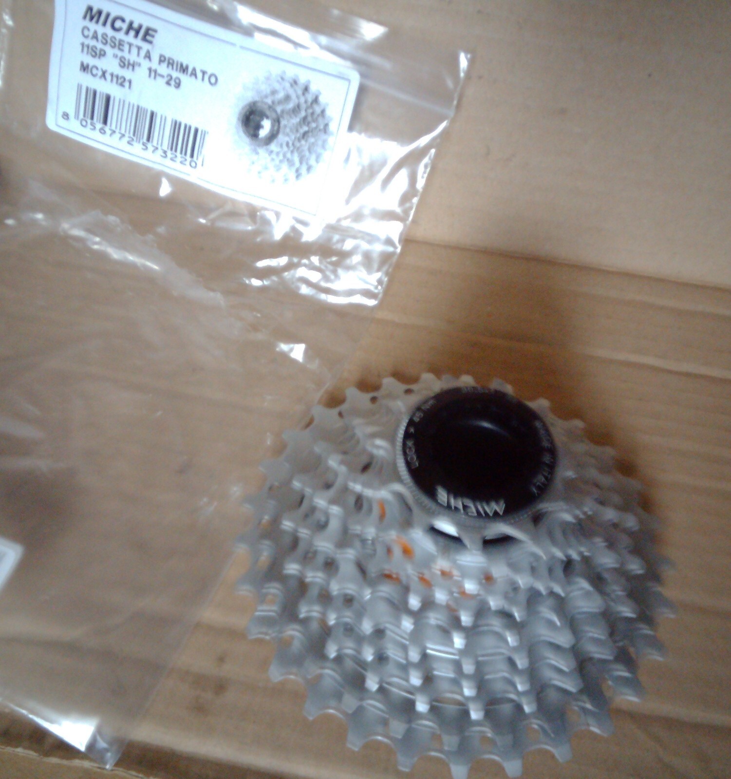 MICHE PRIMATO 11 SPEED  CASSETTE, SHIMANO FIT,  11-29 TOOTH