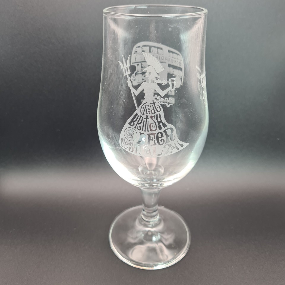 Half Pint Glasses CAMRA x Six Great British Beer Festival 2011