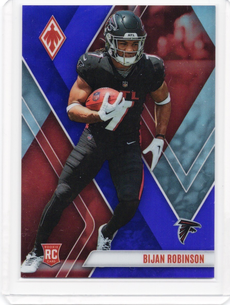 Bijan Robinson 2023 Panini Phoenix Purple /125 Rookies #104