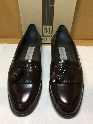 RELIST TEMPLATENew Bruno Magli Vino 7 M burgundy {520R} 