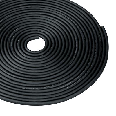 15 ft 10 GA Gauge Car Battery Power Cable Ground Wire Tin OFC Copper Frost Black