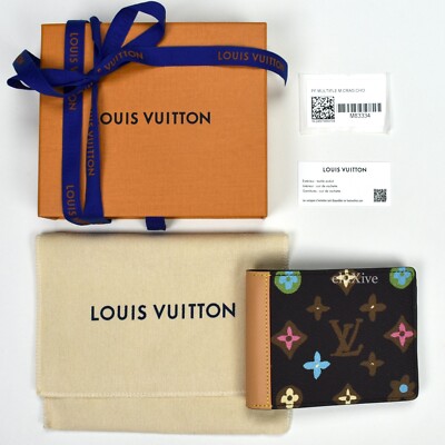 Louis Vuitton Tyler the Creator Craggy Monogram Multiple Wallet