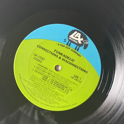 FUNKADELIC, CONNECTIONS & DISCONNECTIONS. Pre-Owned. V/VG+