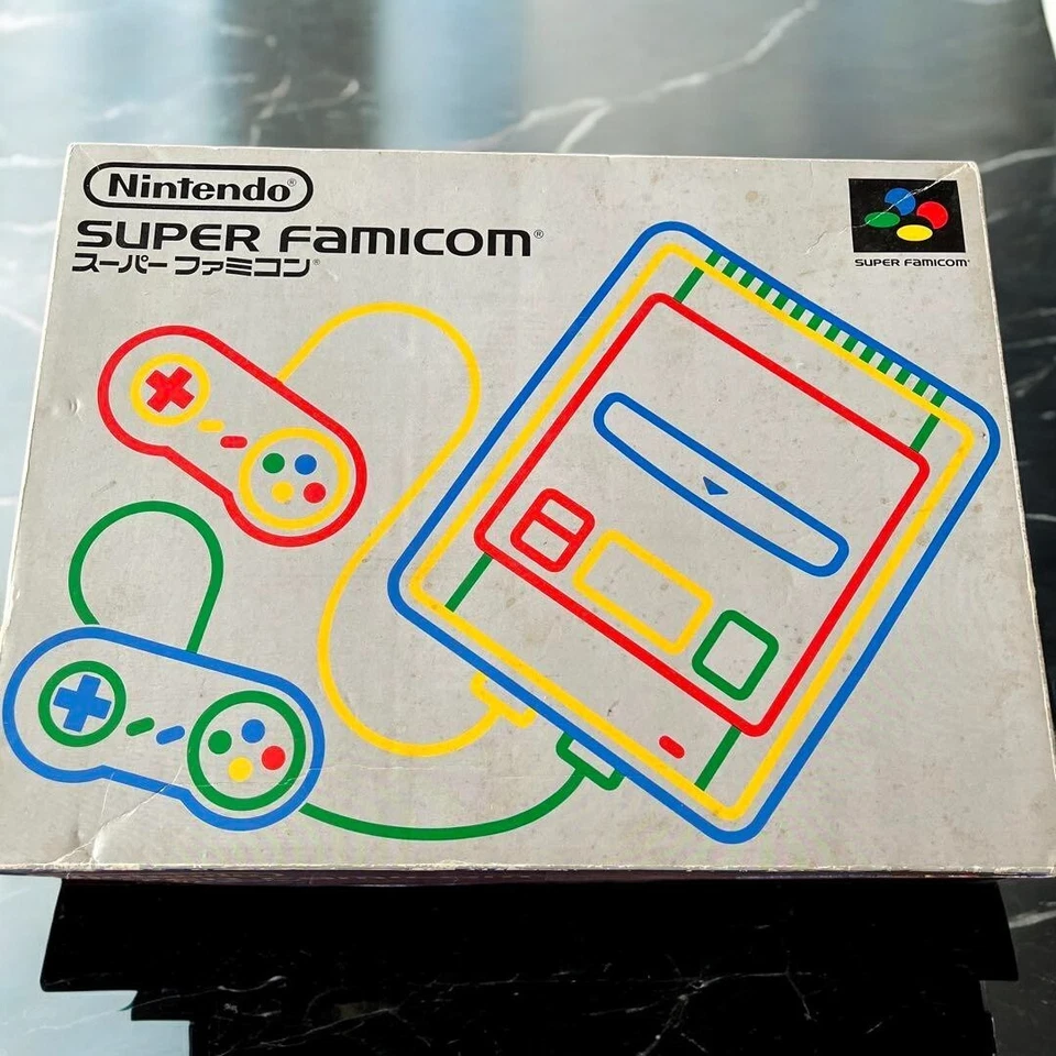 Nintendo Super Famicom Game Console SHVC-001 SET Famicon Tested Working NTSC-J - Image 2 of 4