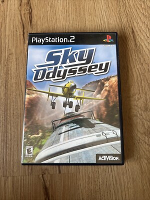 Sky Odyssey PS2 CIB (Sony PlayStation 2, 2000) Complete with Reg Card & Manual