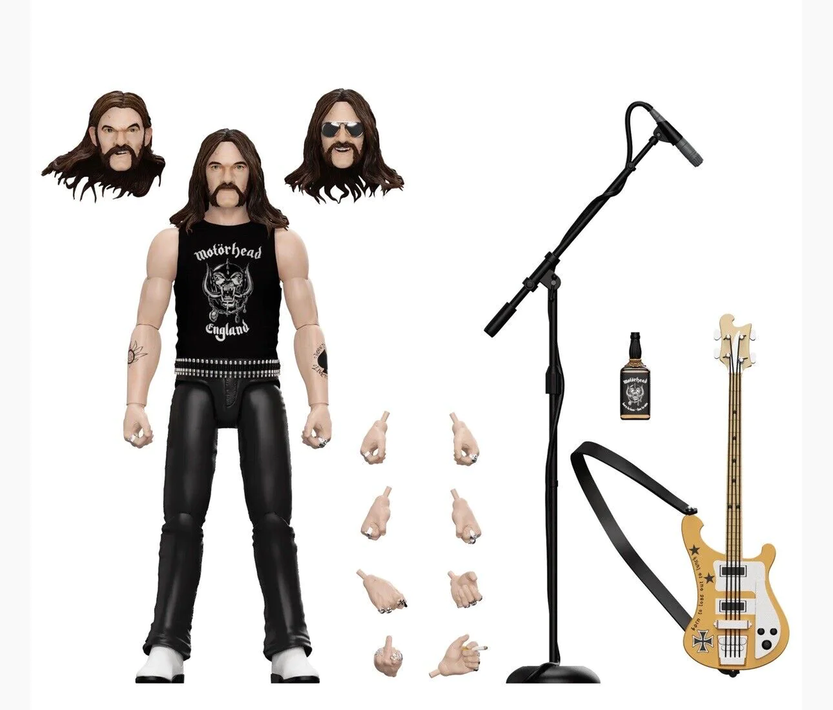 Motörhead Lemmy Kilmister フィギュア Motorhead Ultimates Lemmy Kilmister 7 Inch Action Figure | eBay