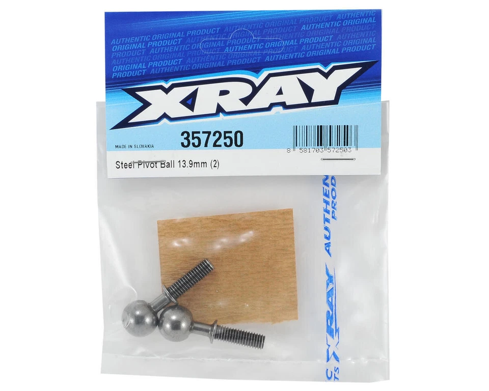XRAY Kugel Stahl 13.9 mm XRA357250 XB8 2023, XB8E 2023, - Bild 2 von 2