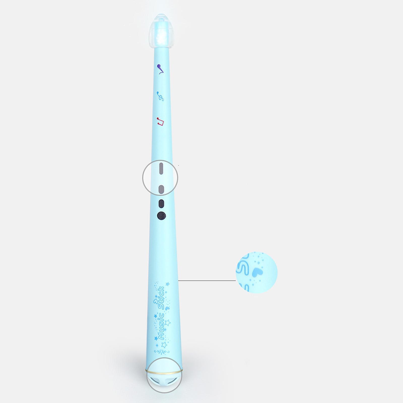 Electric Drumstick Drum Parts Personalized Drum Sticks Gift Drum blue