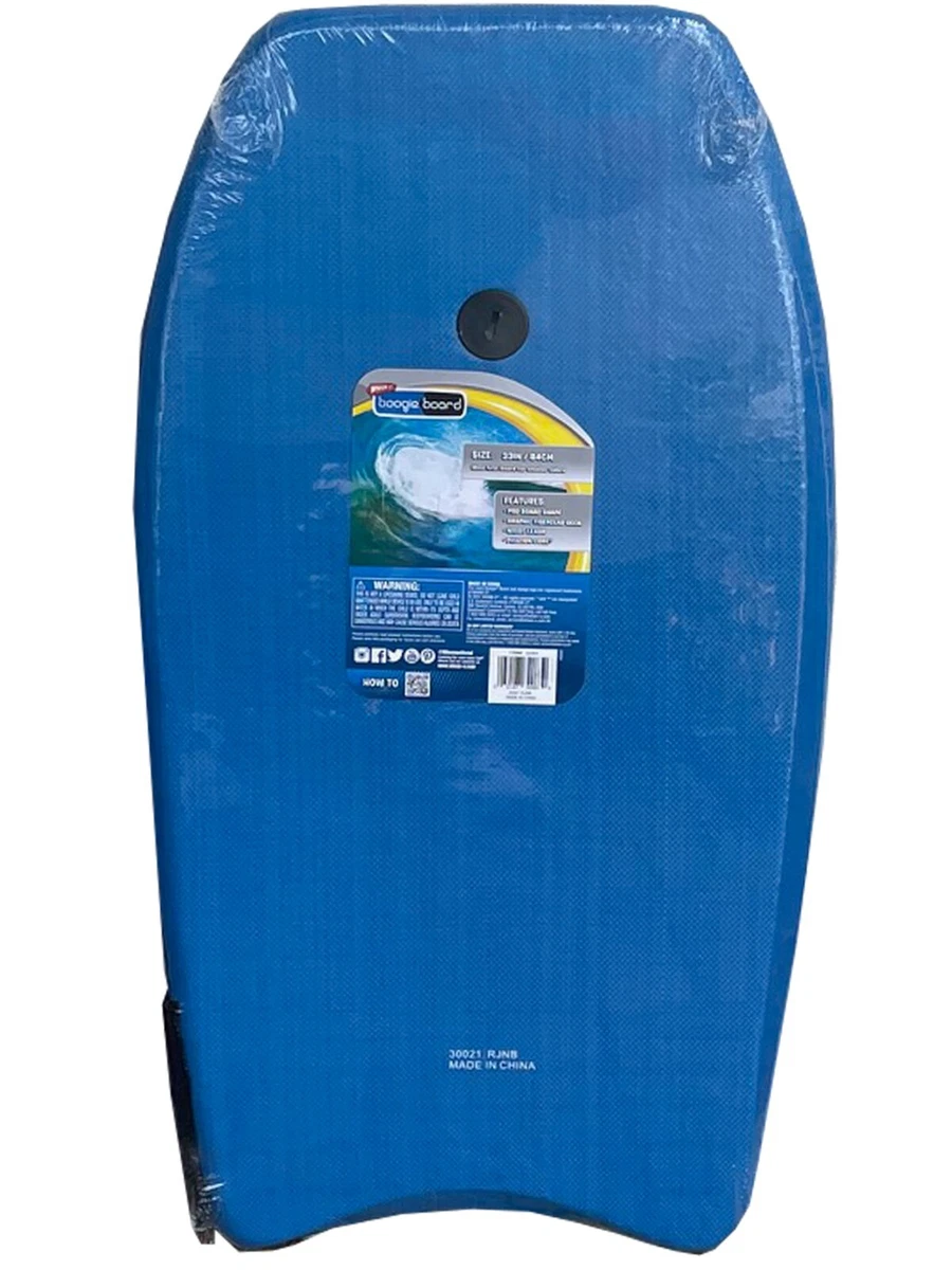 Boogie BodyBoard Blue Cube size 33in Pro Shape With wrist Basic