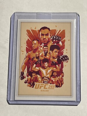 UFC　ジャスティン・ゲイジー　サインカード Justin Gaethje #DSS-JG Prices | 2024 Topps Gold Label UFC