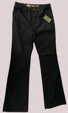 Biba Black Ladies Kiri Straight Cut Jeans UK 10 Regular Rrp £69 LN101 AA 06