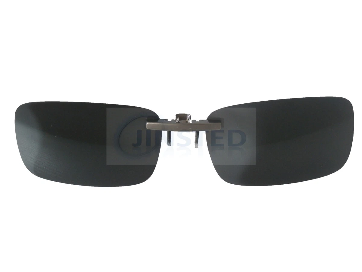 2 Clip Polarizzate UV400 Per Occhiali Da Sole &ndash; Grigio E Marrone, Unisex