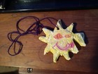 Cute Children’s Art, Sun Image Made of Plaster, Painted, Exc. Cond.