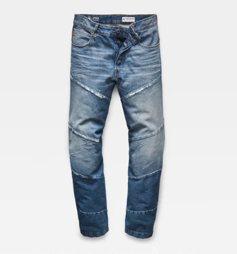 G Star SPIRAQ 3D RELAXED Medium Aged Restored 203 Sato Denim W31 L36