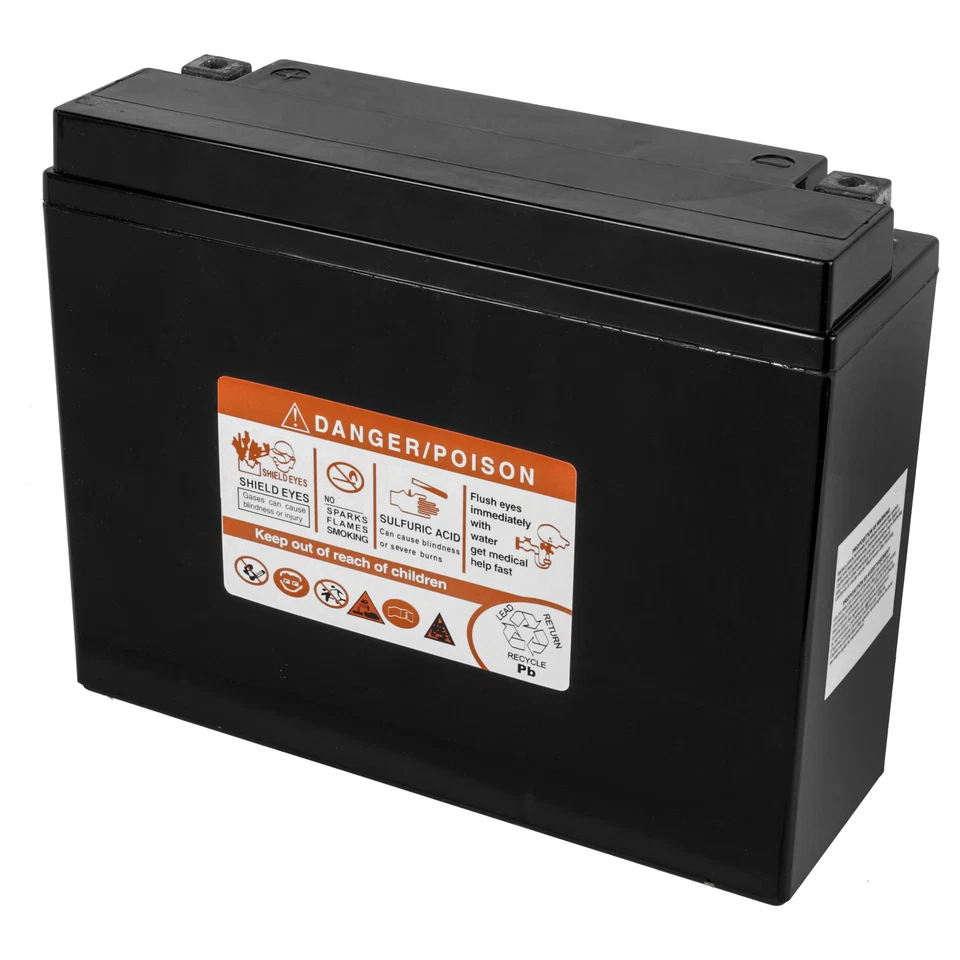 AGM Battery for Yamaha Vmax 600 VX600 Dx Le St Sx Sxs Xt Xtc Xtr 1994-1998 - Image 3 of 4