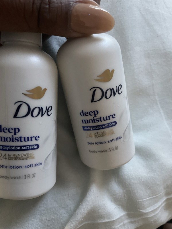 Dove Deep Moisture Nourishing Gentle Body Wash, 3 fl oz