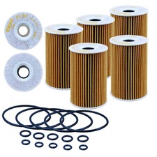 5x Ölfilter MAHLE OX 388D für VW Seat Skoda Audi Passat B7 Variant Leon Filter