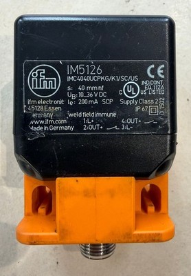 IFM IM5126  IMC4040UCPKG/K1/SC/US-100-DPA  Induktiver Sensor Magnetfeldfest