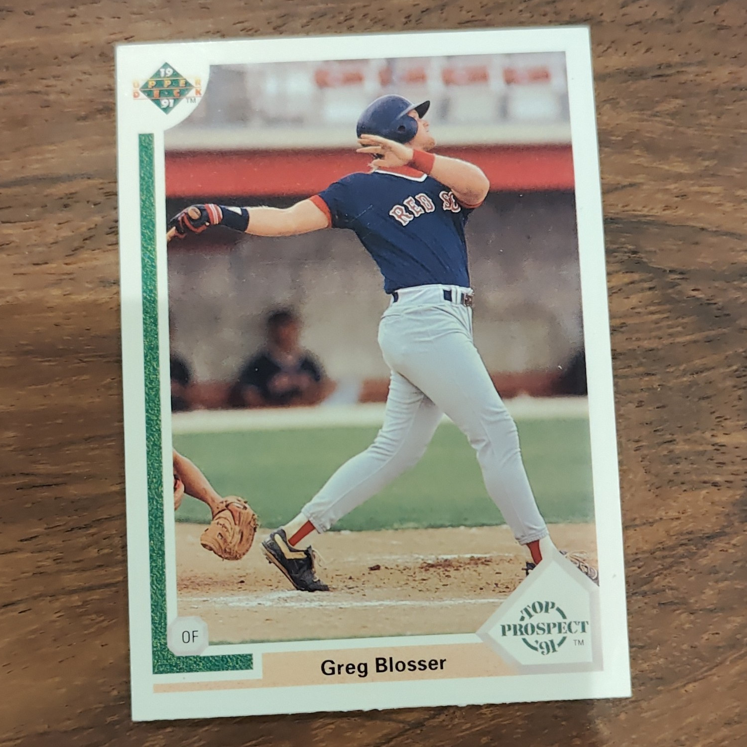 Upper Deck 1991 Greg Blosser Boston Red Sox Top Prospect #70 MLB Baseball Card