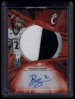 2025 Bowman Best University Football Orange Refractor Brendan Sorsby #JRA-BS