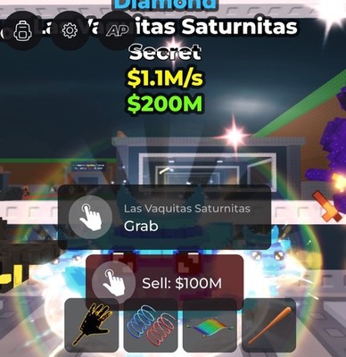 las vaquitas saturnitas steal a brainrot diamond