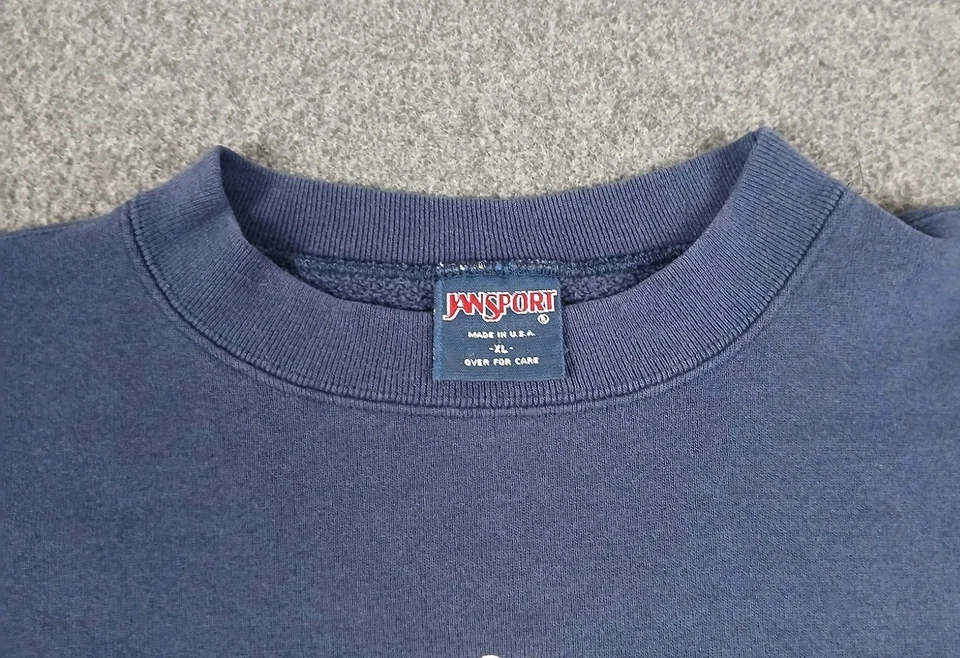 Sudadera De Colección Años 90 Syracuse University Naranja Hombre Talla XL EE. UU. JanSport Foto 4 de 4