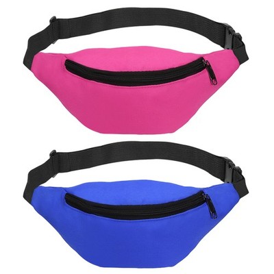 80s Fanny Pack for Women 2 Pack Waist Bag 90s Fanny Pack Pink Sky Blue