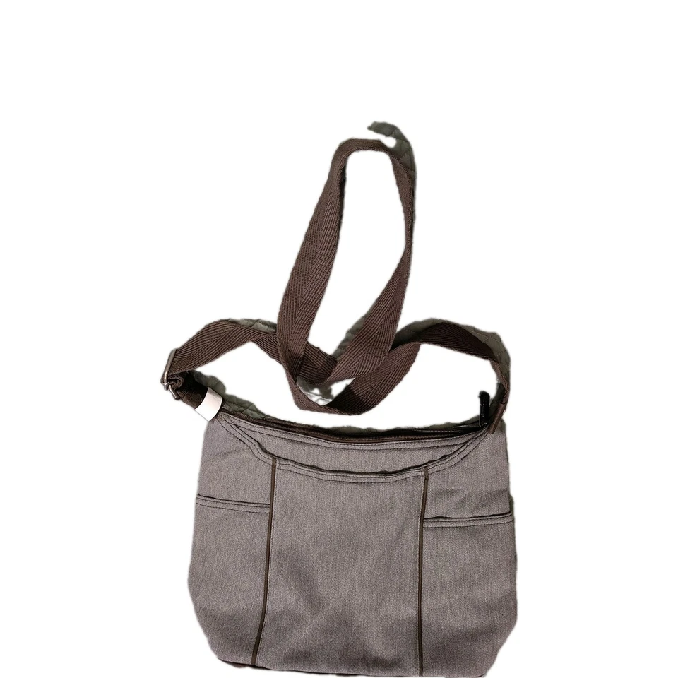 Bolso para mujer Thirty-One gris con correa bandolera nuevo Foto 3 de 4