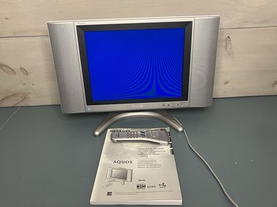 Sharp Aquos LC-15B6U 15  LCD TV With Remote Retro Gaming Mint Condition
