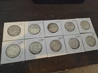 10 x Franklin Half Dollars EXACT COIN 5$ Face Value lot silver inflation #18