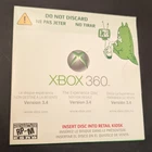 Promotional-only Xbox 360 The Experience Disc Version 3.4 Retail Kiosk RARE