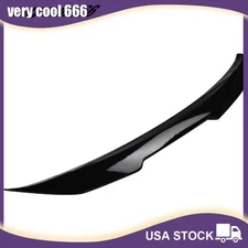 PSM GLOSS BLACK DUCKBILL TRUNK SPOILER FOR 2010-2013 INFINITI G37 G35 G25 SEDAN