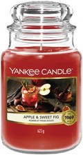 Yankee Candle Classic Large Jar Candle - Apple & Sweet Fig (623g)