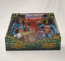 MOTU Classics Laser Power HE-MAN Laser Light SKELETOR Masters of The Universe