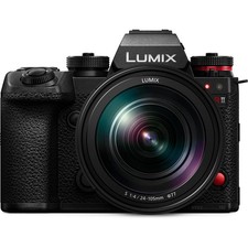 Panasonic Lumix S1R II Digital Mirrorless Camera with 24-105mm f4 Lens