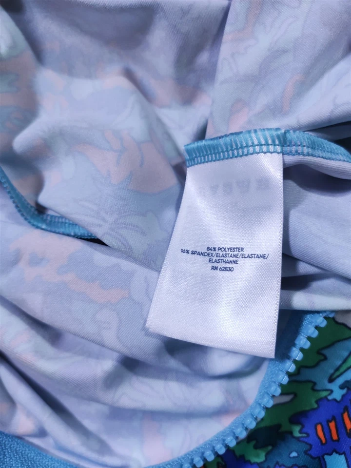 Traje de baño Lands End para niños talla 4 dinosaurio cremallera traje de baño niños playa lago piscina Foto 4 de 4