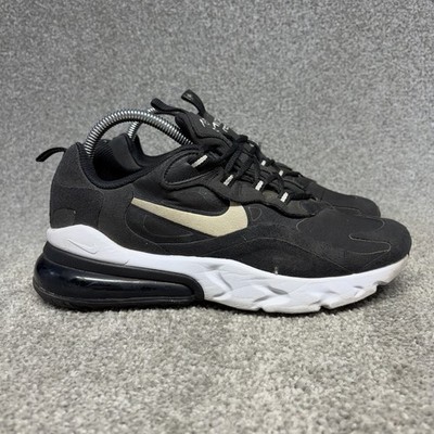 Nike Air Max 270 React Shoes Sneaker GS Youth Size 7Y Black White BQ0103 009