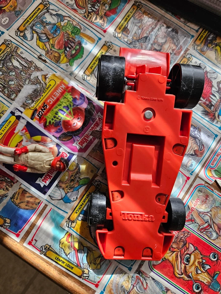 Vintage 1977 TONKA toy AJ FOYT  #14 winner Indy 500 4 time winner Foyt figure 9" - Image 3 of 3