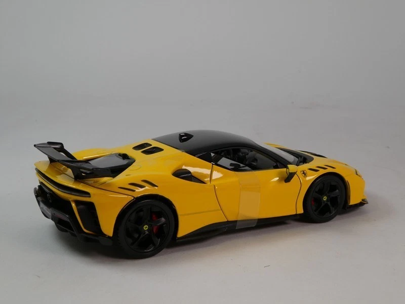 Burago Bburago Ferrari SF90 Xx Routier Jaune 2024 1/24 18-26032YE - Photo 3/3