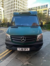 2018 Mercedes Sprinter tipper with cage. 220k miles.  No timewaster
