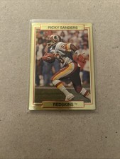 🟪1989 Action Packed Ricky Sanders #30 Washington Redskins Football Vintage