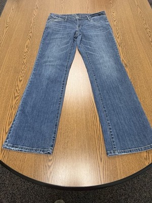 Mossimo Denim Womens 10/30R Low Rise Bootcut Jeans Blue Medium Wash Stretch