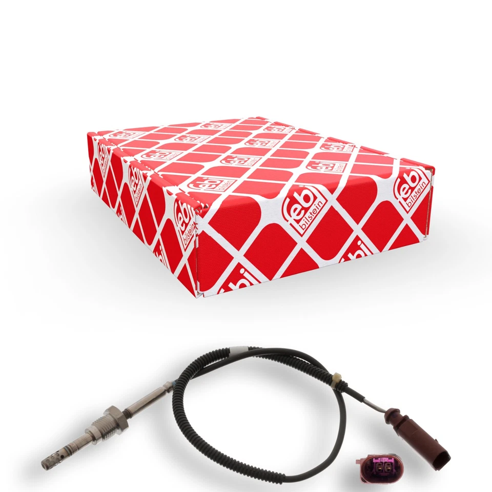 Sensor, Abgastemperatur FEBI BILSTEIN 48847 für VW, vor Rußpartikelfilter